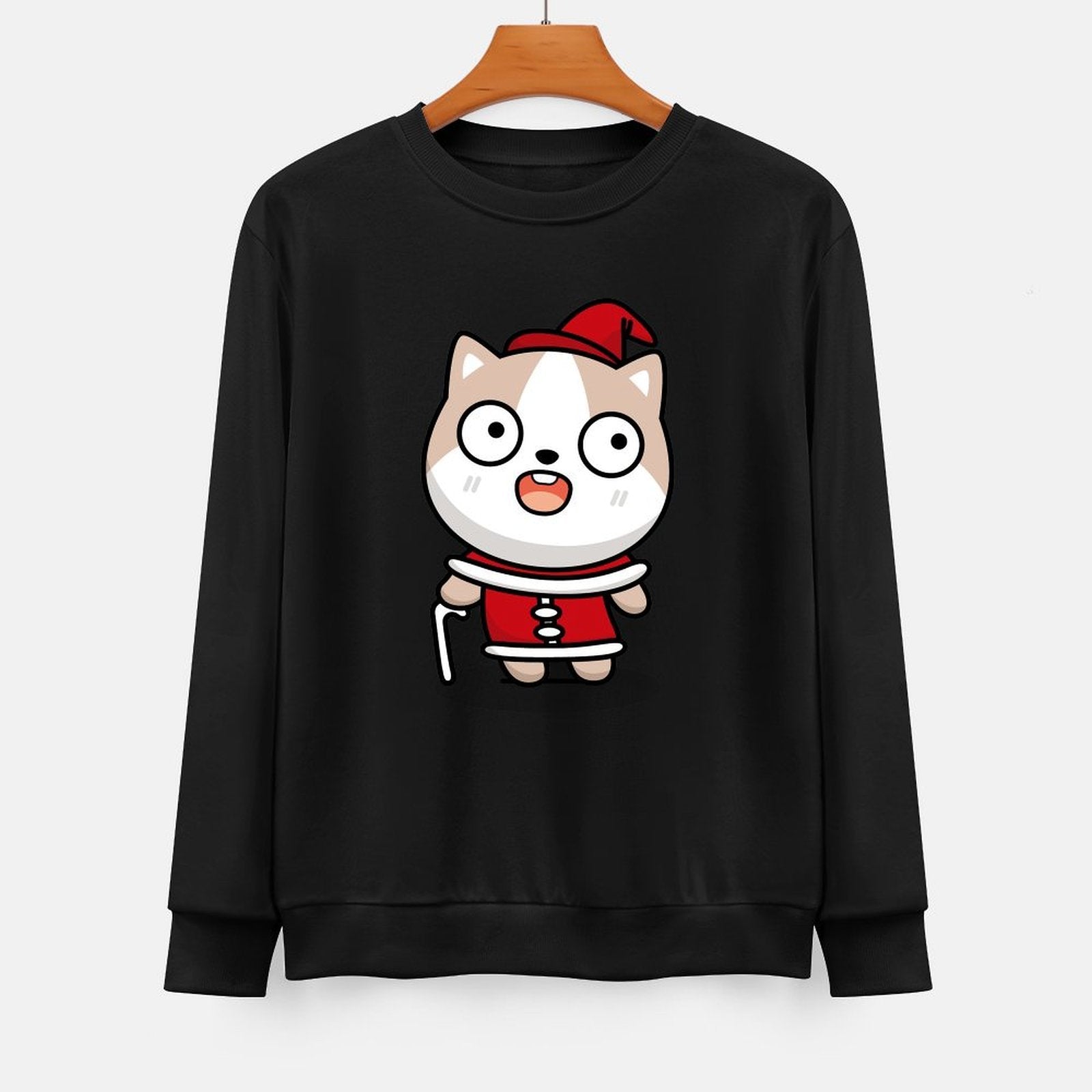 Front Patterned Long Sleeve TopYearRound StreetFit